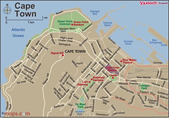 mesto Cape Town map viewer