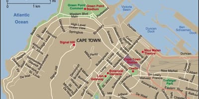 Mesto Cape Town map viewer
