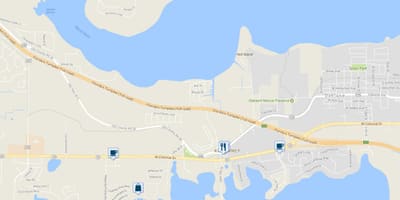 Zemljevid killarney vrtovi